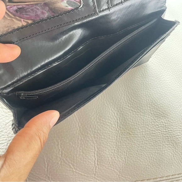 WALLET BIFOLD GORGEOUS LEATHER CLASSIC PATTERN - Picture 6 of 10